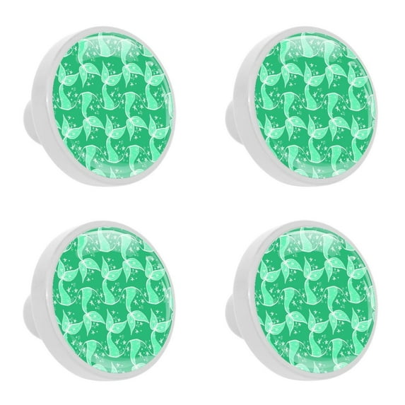 4 Pcs Fish Tail Star Knobs for Kitchen Cabinet Cupboard Dresser Bookcase Drawer Pulls Handles Round Home Decor