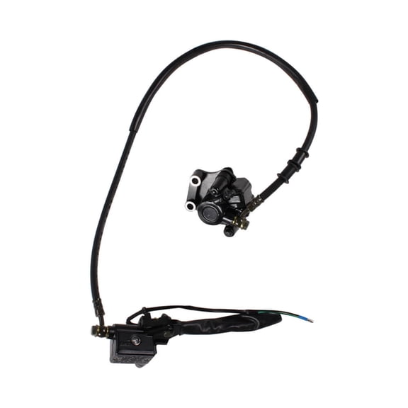 "Front Brake, Caliper, and Master Cylinder Assembly; CSC go., QMB139 Scooters"