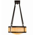 thumbnail image 7 of Meyda Tiffany 23787 Pomona 4 Light 18" Wide Semi-Flush Drum Ceiling Fixture - Brown, 7 of 7