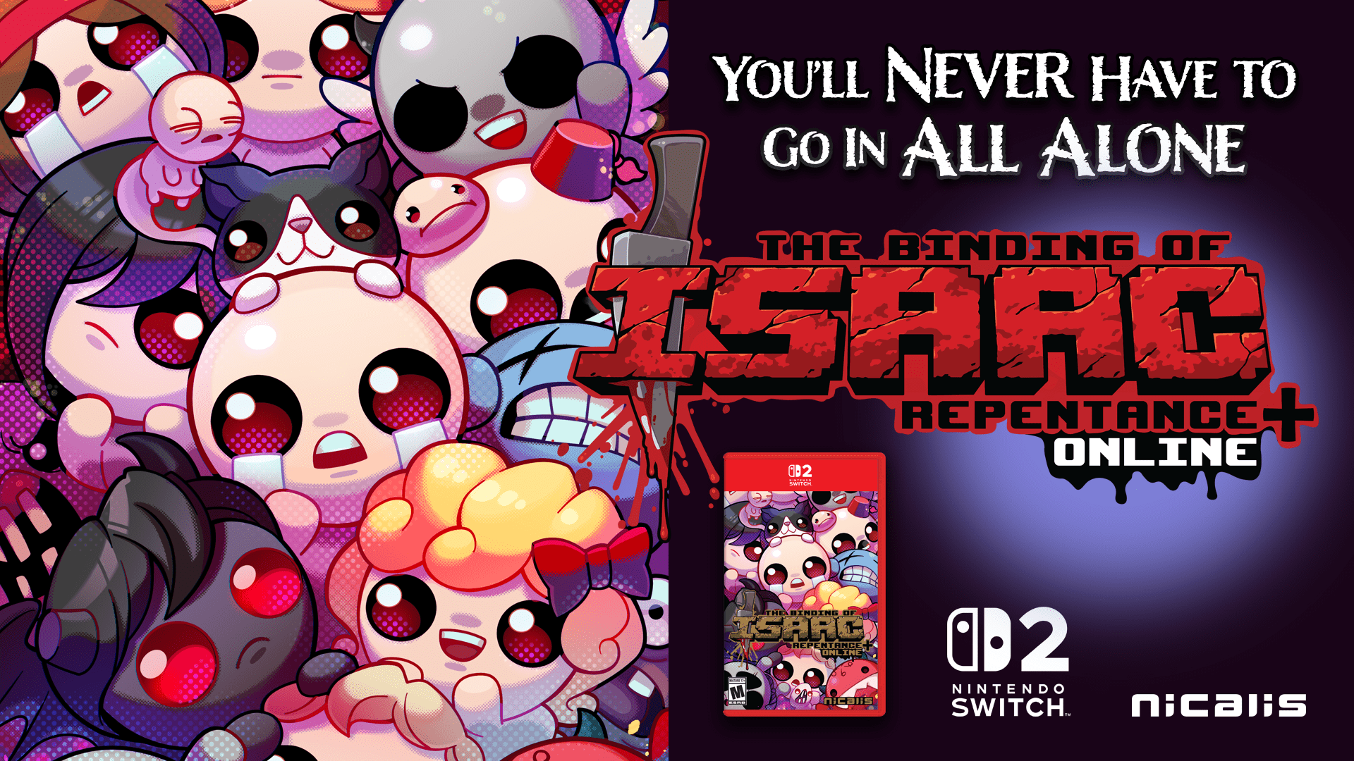 The Binding of Isaac: Repentance+ - Nintendo Switch 2 Game
