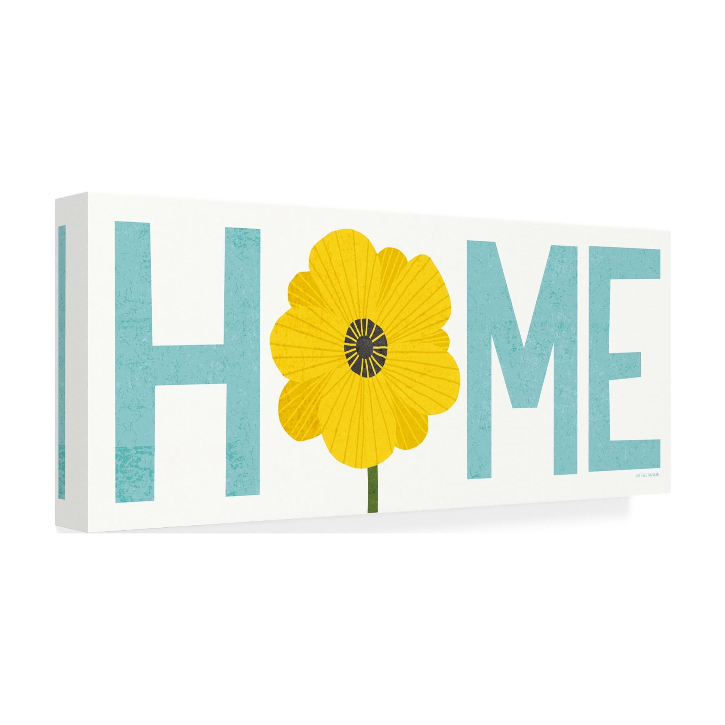 Trademark Fine Art 'Seaside Bouquet Home' Canvas Art by Michael Mullan