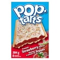 thumbnail image 3 of Kellogg's Pop Tarts Toaster Pastries, Frosted Strawberry 8ct, 384g/13.5 oz., Box, 3 of 4