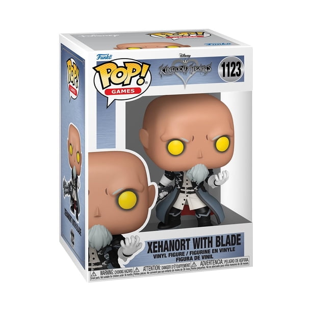 Figura de vinilo Funko Pop! Juegos: Kingdom Hearts Xehanort con Blade