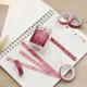 thumbnail image 5 of Cinta adhesiva washi (5 rollos): cinta decorativa colorida para manualidades,suministros para scrapbooking y proyectos de arte para agendas, 5 of 7