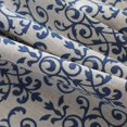 thumbnail image 4 of Mantel de lino y algodón ZHAOCHENG rectangular azul y blanco 140 x 180 cm, 4 of 5