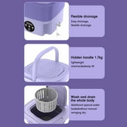 Mini Washing Machine 8L Folding Portable Sterilization Drying Laundry Machine