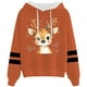 thumbnail image 1 of WILLBEST Sudadera Oversize para Mujer con Estampado Navideño Informal y Cordón Ajustable Chica​​, 1 of 3