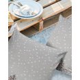 24x24 Outdoor Pillow Covers Set of 2 Christmas Tree Snowman Outdoor