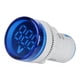 thumbnail image 4 of Voltímetro digital con pantalla LED redonda para bricolaje, CA 12-500 V Azul, 4 of 9