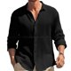 thumbnail image 1 of Mens Button Down Long Sleeve Plaid Check Shirts Casual Fit Formal Dress Tops Tee, 1 of 6