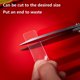 thumbnail image 4 of Muyoka 60pcs Cinta adhesiva Cinta de montaje de doble cara Cinta autoadhesiva que no deja marcas Tiras de cinta de pared transparentes sin residuos para espejos Vidrio Baldosa de cerámica Mármol Muyoka Hogar, 4 of 7