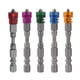 thumbnail image 4 of Puntas de destornillador eléctrico magnético PH2 de acero S2 con vástago Ndcxsfigh hexagonal de 1''4 pulgadas (rojo), 4 of 9
