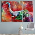 thumbnail image 3 of Colorful Wall Art, Abstract Elephant Canvas Art, Cute Elephant Art Canvas, Elephant Poster, Colorful Elephant Printed, Animal Canvas Art, Canvas Wall Decor - 3P-Gallery Wrapped, 3 of 9