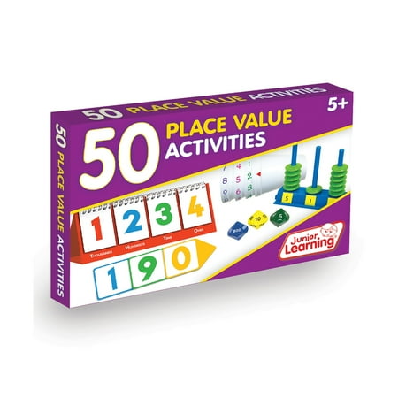UPC: 0858136006188 | Junior Learning 50 Place Value Activities Learning Set