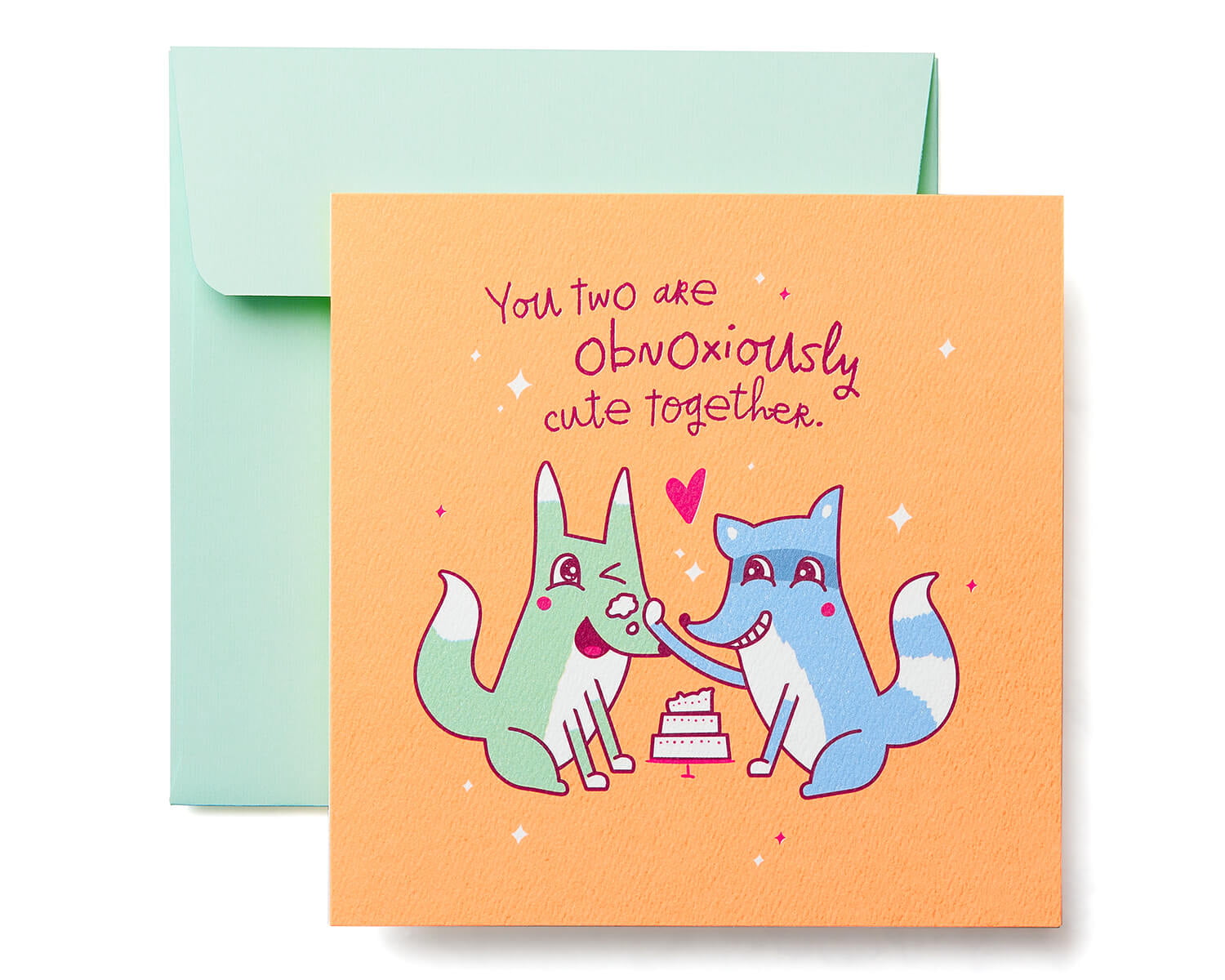 American Greetings Funny Obnoxiously Cute Greeting Card for Couple -  Engagement, Wedding, Anniversary 