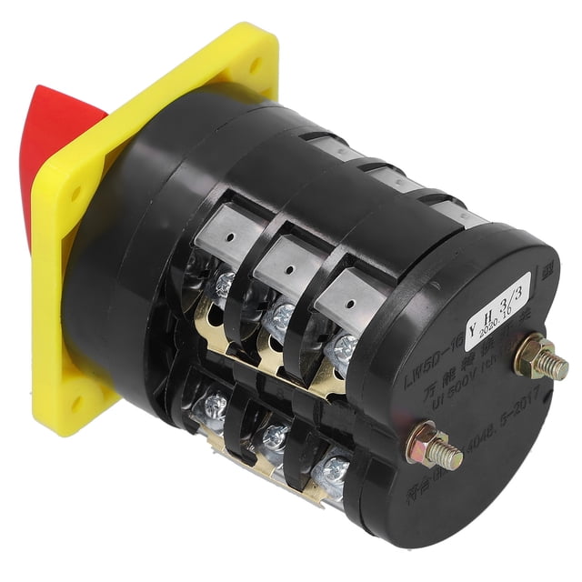 Interruptor de leva eléctrico, interruptor de transferencia universal LW5D-16YH3/3 Interruptor de transferencia Componente de control industrial Acabado de lujo