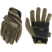 Mechanix Wear Power Shock Brown Touchscreen Capable Impact Work Gloves