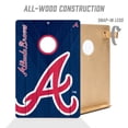 thumbnail image 6 of YouTheFan MLB Atlanta Braves 2' x 3' Cornhole Game, 6 of 6