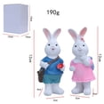 thumbnail image 4 of Nsxcdh Gifts Easter Bunny Ornament Resin Window Tabletop Bunny Figurine Spring Holiday Cute Rabbit Decor for Home Garden Shelf Mantel Party Display Easter Decorations, 4 of 9