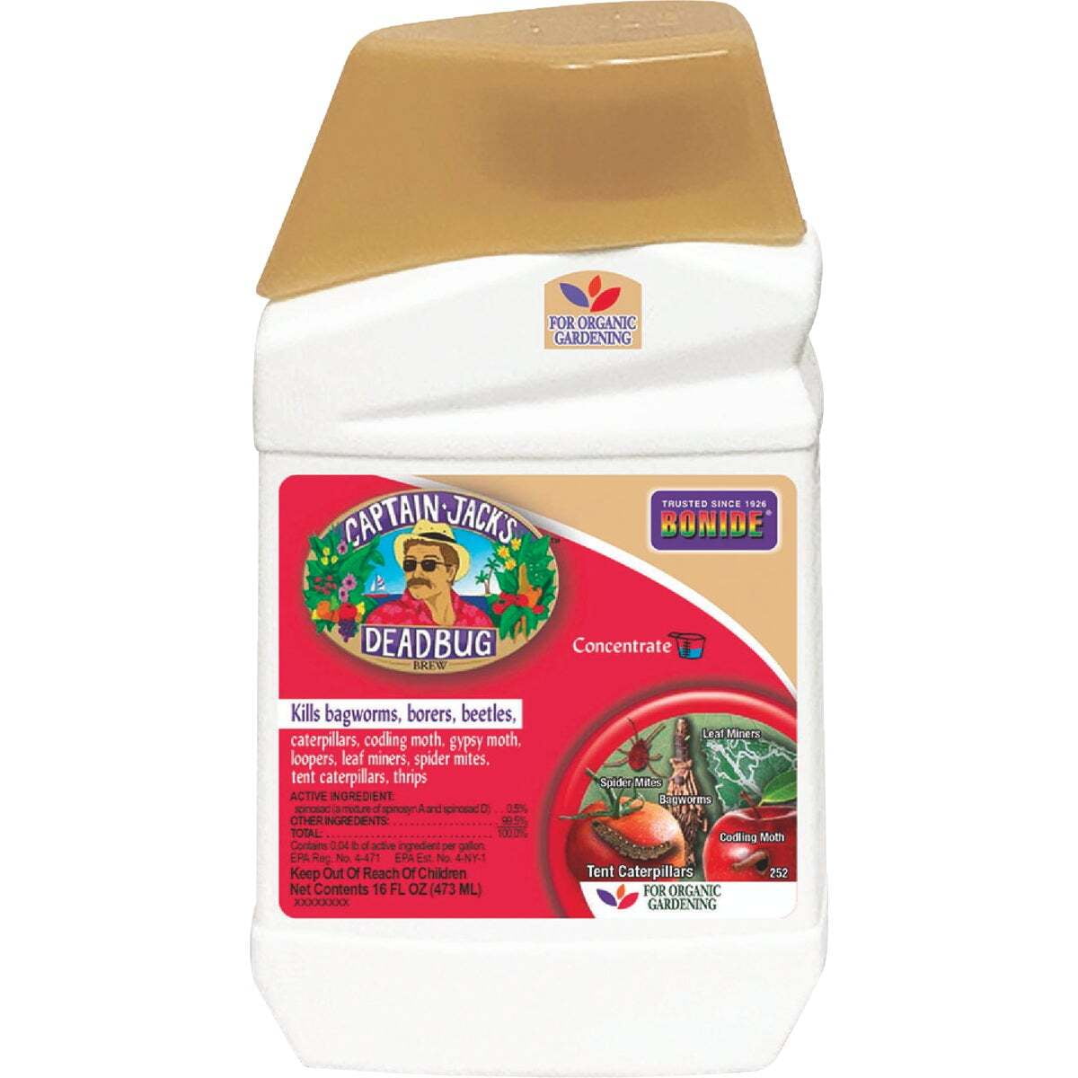 Bonide Captain Jacks Deadbug Brew® 16 oz. Organic Concentrate with Spinosad®