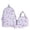 Purple-A, variant on School Backpack Set with Cute Bow, Lightweight Bookbag - Black-A, Perfect for Elementary & Middle School Ages 4-12