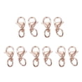 thumbnail image 1 of jifeng 10pcs Lobster Clasps Rose Gold Rings Snap Connector for Necklace Jewelry Making, 1 of 7