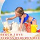 thumbnail image 5 of XIANXIAN - Pala de arena para niños, juguete de playa, dinosaurio, excavadora de mano para arenero o playa, pala de arena para niños, juguete de jardín para niñas de 2, 3 y 4 años, 5 of 7