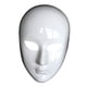 thumbnail image 5 of Máscara facial DIY blanca en blanco para pintar, ideal para fiestas de baile, disfraces y cosplay. Ojos abiertos, 5 of 8