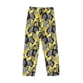 thumbnail image 5 of Xecao Orchids Flowers Men's Straight Lounge Pajama Pants: The Ultimate in Comfortable Sleepwear, 5 of 9
