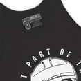 thumbnail image 5 of Function -  Missing Teeth Skull It Is Part Of The Game Men's Fashion Tank Top, 5 of 7