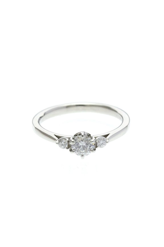 Pre-Owned Unbranded Diamond Ring Platinum Fashion Diamond Engagement Ring Carat/0.33 Silver
