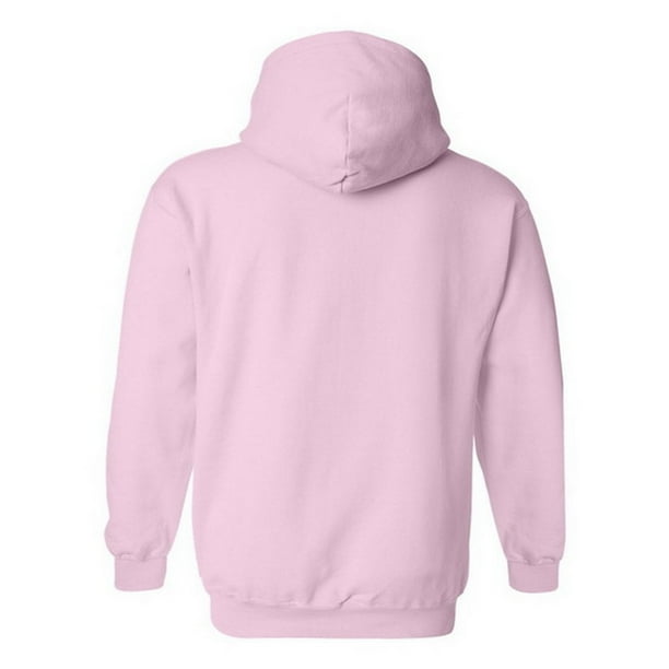 Gildan - Sudadera De Forro Polar De Mezcla Pesada Con Cuello Redondo Individual (G1800), Talla M, Rosa De Seguridad (paquete De 1), Rosa De Seguridad, M