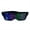Multicolor, variant on QJUHUNG LED Glasses, Bluetooth APP Connected LED Display Smart Glasses USB Rechargeable DIY Fashion Glasses, Suitable for Party Club DJ Halloween Christmas (Text, Graffiti, Animation, Music rhythm)