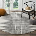 thumbnail image 3 of SAFAVIEH Evoke Keisha Abstract Area Rug, Ivory/Grey, 3' x 5', 3 of 11