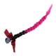 thumbnail image 5 of Casco color ombré con lazo, casco con cola de caballo Ombre negro a fucsia, 5 of 7