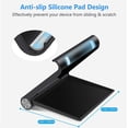 thumbnail image 4 of Phone Holder Desk Smartphone Holder Table Cell Phone Rest Smartphone Base Stand Compatible With Iphone 13 Pro Max Mini 12 11 Galaxy S22 S21 Note20 Red, 4 of 5