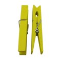 thumbnail image 1 of 30pcs Durable 2.9 Inch Wooden Clothespins Clothes Pegs (Yellow), 1 of 2