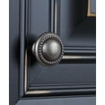 thumbnail image 3 of GlideRite 1.25 in. Round Beaded Cabinet Knob, Weathered Nickel, 3 of 3