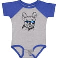 thumbnail image 3 of Inktastic French Bulldog Portrait with Sunglasses Boys or Girls Baby Bodysuit, 3 of 5