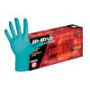 DASH Hi-Risk Protector Nitrile Exam Grade Disposable Gloves, Teal, 5.9 mil, 50/Box, Small
