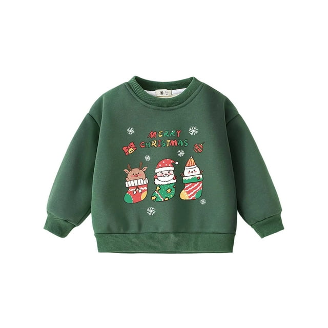 Chandail à Capuche pour Petits Garçons avec Poche, Doux et Confortable, Décontracté, Vert 3-4 Ans