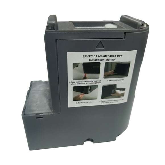 Cateissary Absorción eficiente de tinta residual con tanque de tinta de mantenimiento de repuesto para Sure Color F170 F100 Impresoras 3D