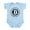 Sky Blue, variant on CafePress - Bitcoin5 Body Suit - Baby Light Bodysuit, Size Newborn - 24 Months