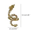 thumbnail image 3 of Unique Dragon Ear Cuff Adornment Stylish and Fashionable Clip On Earrings for Non Pierced Ears Dainty Ear Jewelry Charm, 3 of 8
