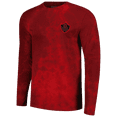 thumbnail image 2 of Men's Charly  Red Club Atlas Tie-Dye Long Sleeve T-Shirt, 2 of 3