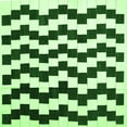 thumbnail image 1 of Ahgly Company Indoor Square Abstract Green Contemporary Area Rugs, 3' Square, 1 of 1