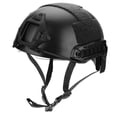 thumbnail image 2 of Casco táctico para adultos, multifuncional Airsoft Casco militar táctico Ciclo Casco Gafas protectoras Versión para ciclismo de seguridad CS y casco táctico para deportes al aire libre(Negro) Amonsee  No, 2 of 7