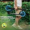 thumbnail image 5 of Goplus Folding Sports Kick Scooter w/LED Wheels for Kids Teens Blue, 5 of 12