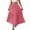 Red, variant on HomeGardon Maxi Skirts for Women Fashion Women Casual Summer Print Elastic Waist Ankle Skirt,S-XL