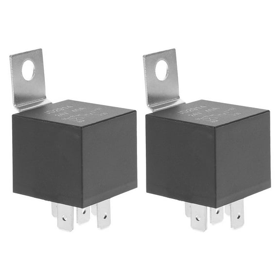 2pcs Automotive Relay Car Relay 5-Pin Replacement 40 Amp Relay 24 Volt Boat Relay